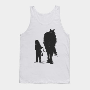 Kid with Horse Tank Top